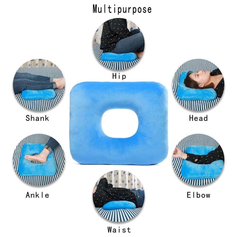 Donut Pillow Tailbone Hemorrhoid Cushion: Relieve Hemorrhoids