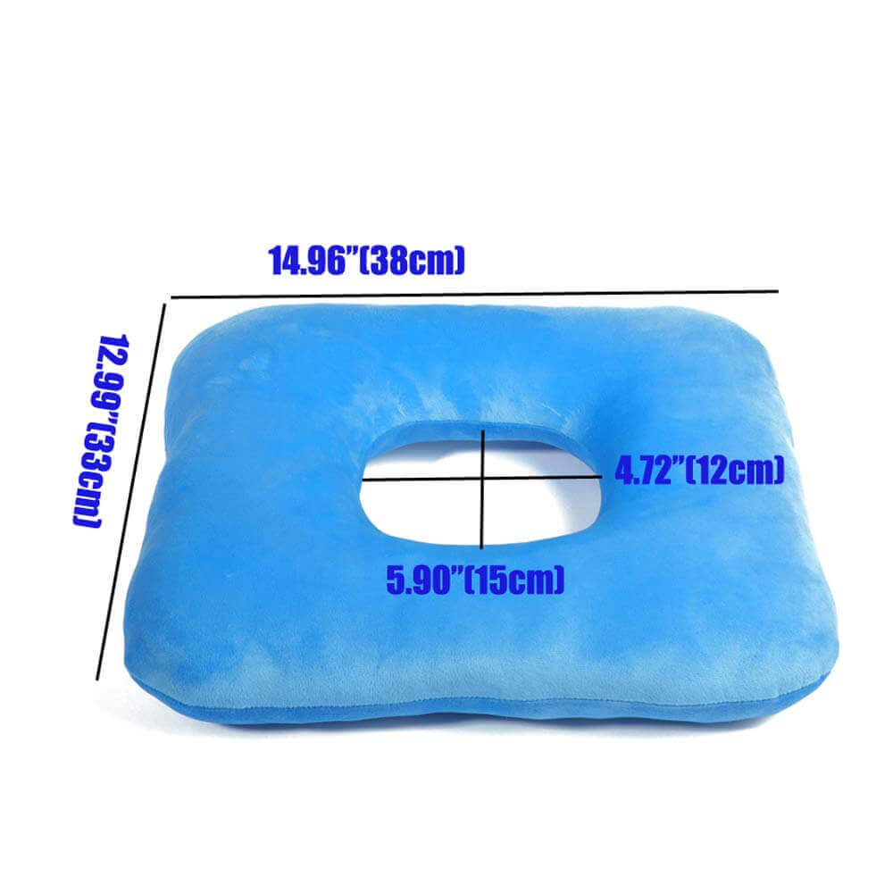 Fanwer Donut Pillow for Tailbone, Donut Cushion for Hemorrhoids &Piles