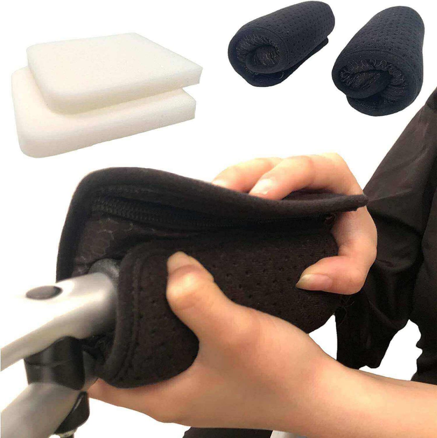 Fanwer padded walker hand grips, feature image