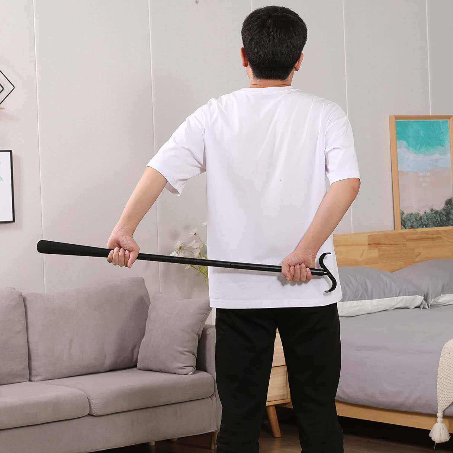 Fanwer shoulder wand exercises for external rotation & frozen shoulder, backside exercises demo