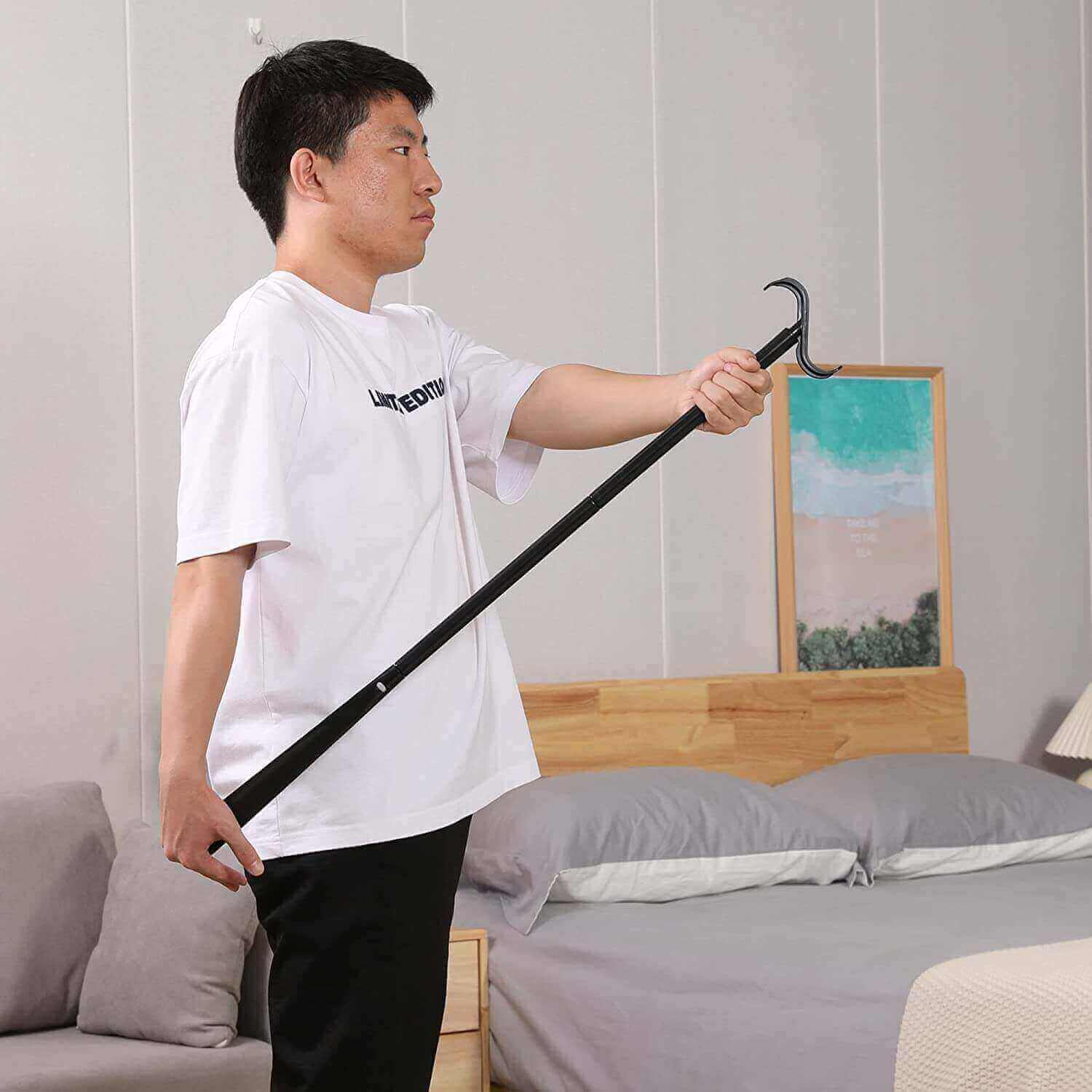 Fanwer shoulder wand exercises for external rotation & frozen shoulder, side exercises demo