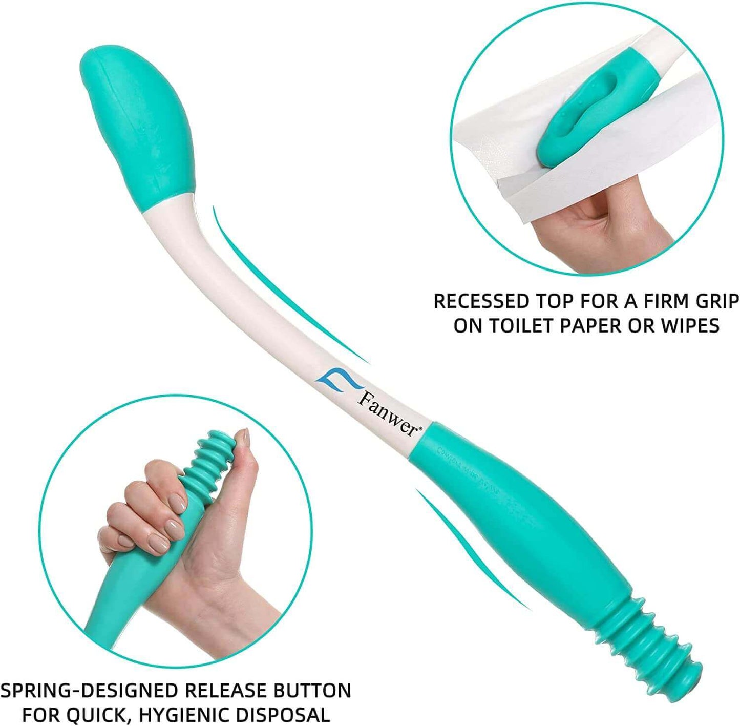 Fanwer toileting sand for wiping,toilet tissue paper wand for hygiene, item details