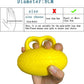 Finger exercise ball and finger resistance band set, ball size