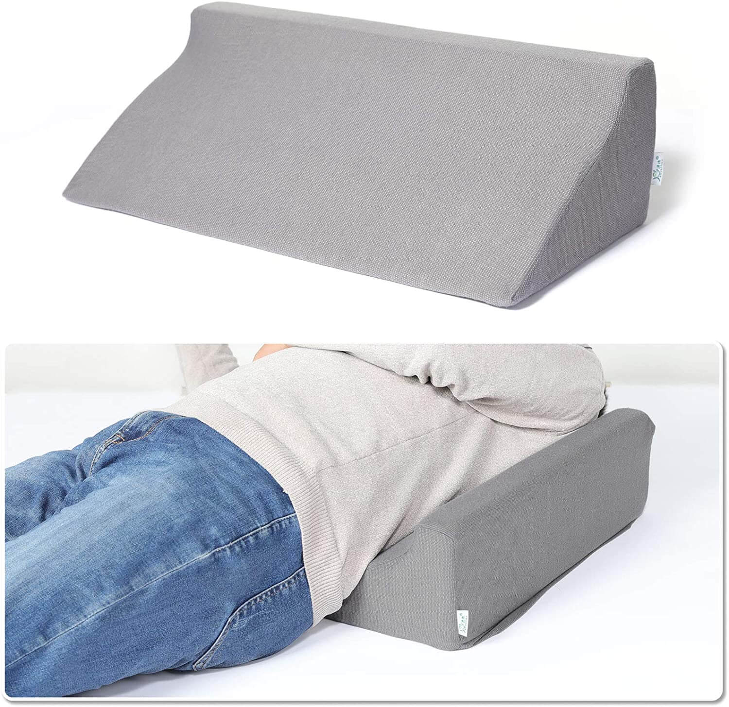 Support wedge pillow for sitting in the bed, feature image