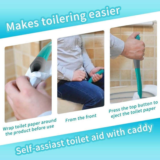 toilet aids for special user, using steps from youtube