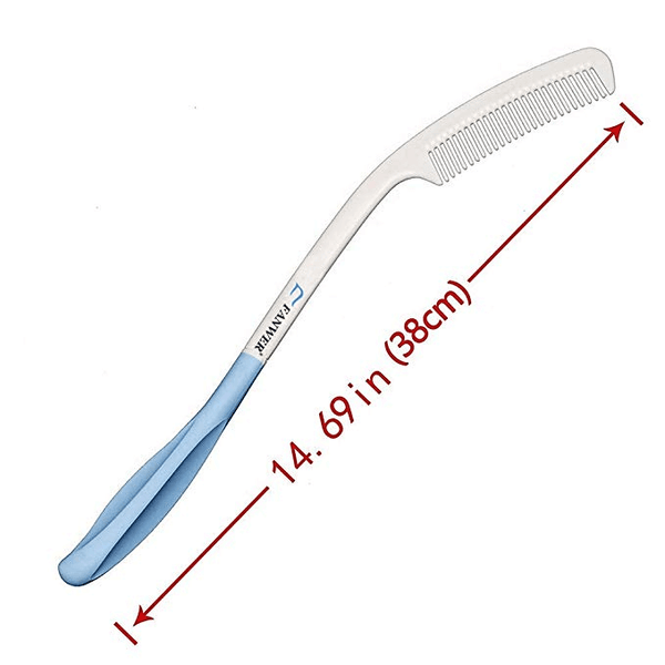 LongHandled Comb and Brush Set for Arthritis and Disabled's Cleaning