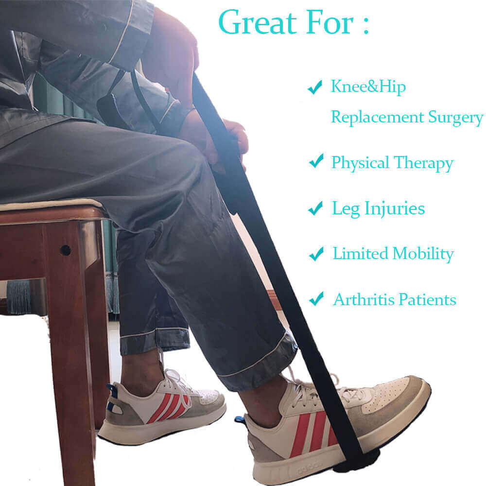 Multi-Loop Leg Lifter Strap with Foot Grip, Leg Lifter Aid for Bed, using occassions