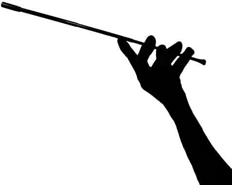 Normal black Audrey Hepburn cigarette holder for women and men, thold by a hand