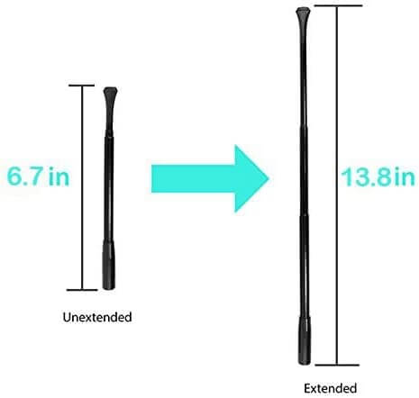 Normal black Audrey Hepburn cigarette holder for women and men, length