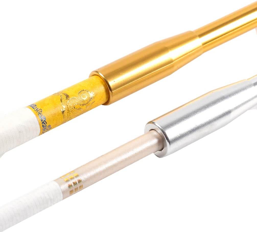 Normal gold Audrey Hepburn cigarette holder for women and men, compare with the white one