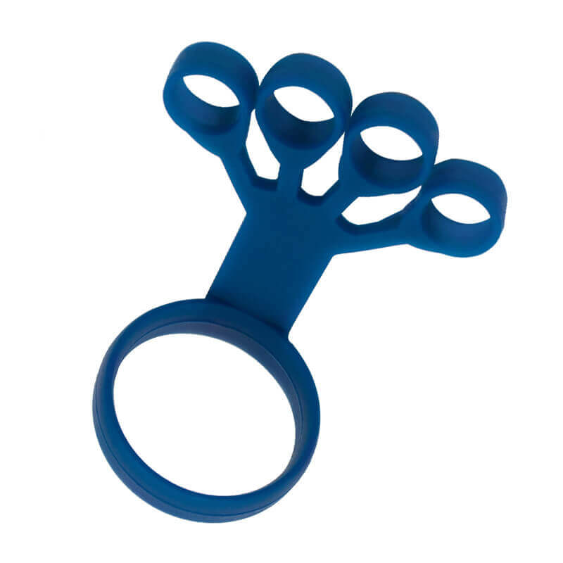 Portholic silicone finger strengther & stretcher, deep blue item