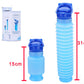Uriwell unisex portable urinal, size comparison