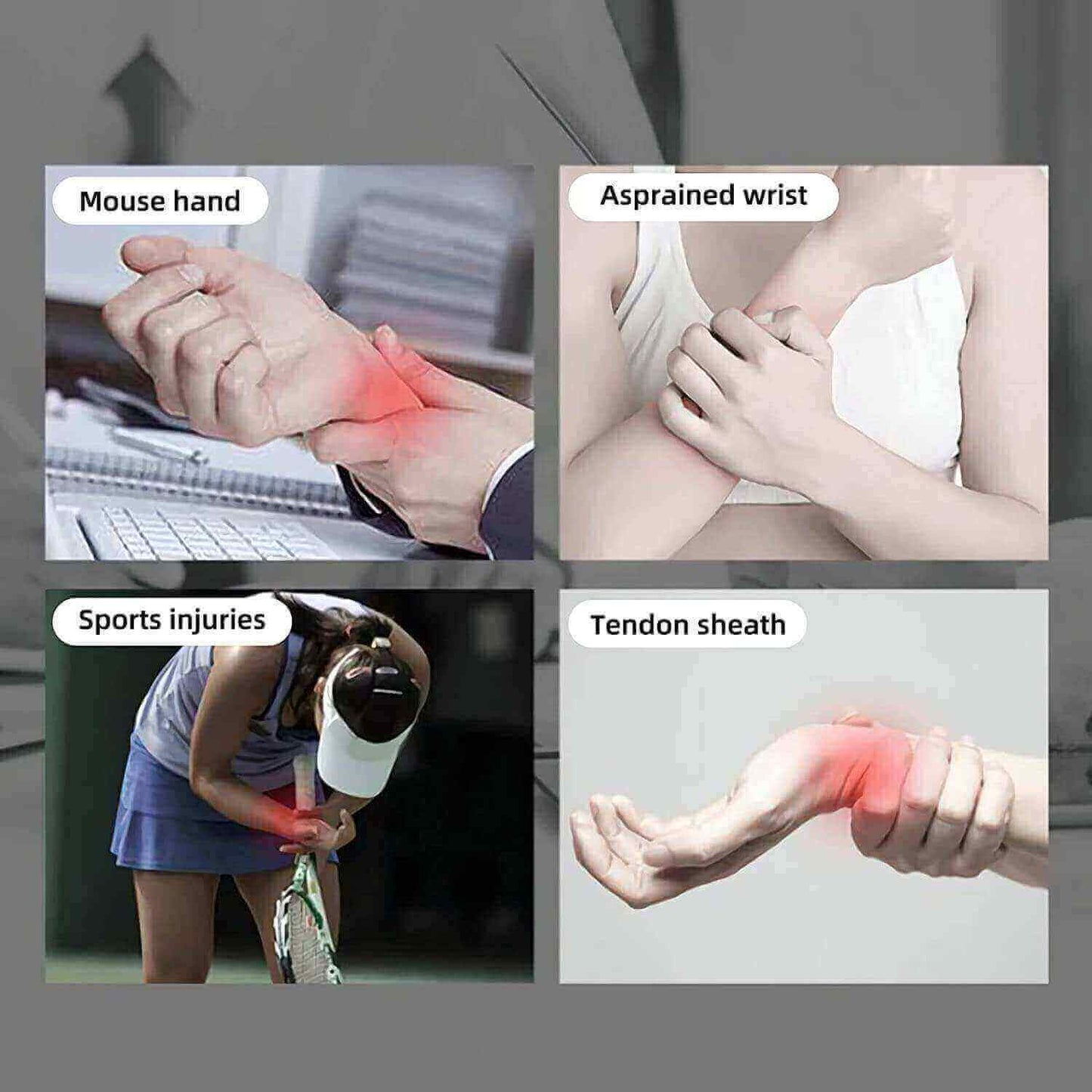 wrist thumb spica splint, hand brace for de Quervain's tenosynovitis, for different problems