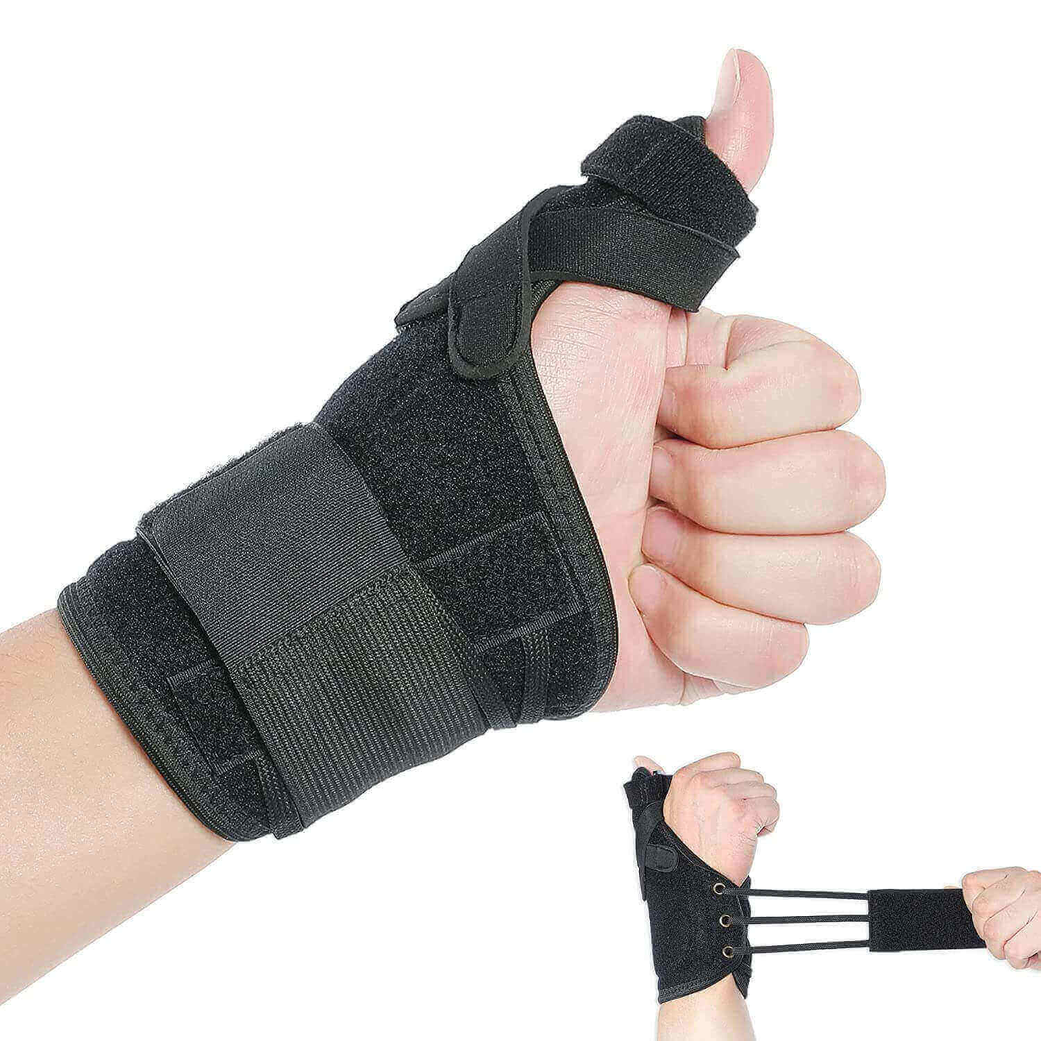 wrist thumb spica splint, hand brace for de Quervain's tenosynovitis, feature image