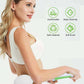 fanwer long-handle curved bath brush for back scrub, a female model is using the item