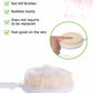 fanwer long-handle curved bath brush for back scrub, the brush end