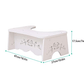 fanwer potty stool for pooping made of wood-plastic board, squatting stool's dimensions