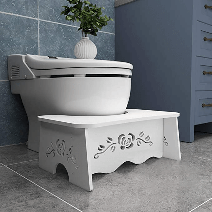 fanwer potty stool for pooping made of wood-plastic board, feature image