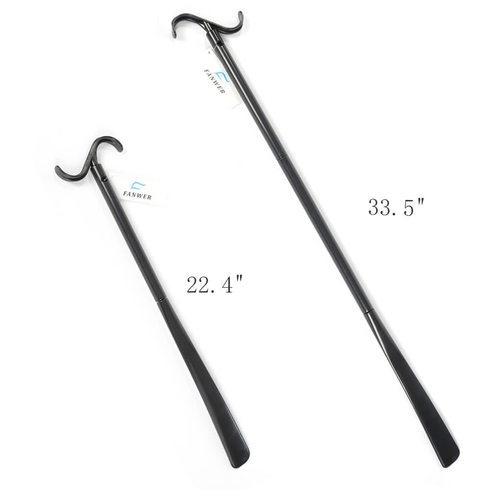 long dressing stick, retractable length