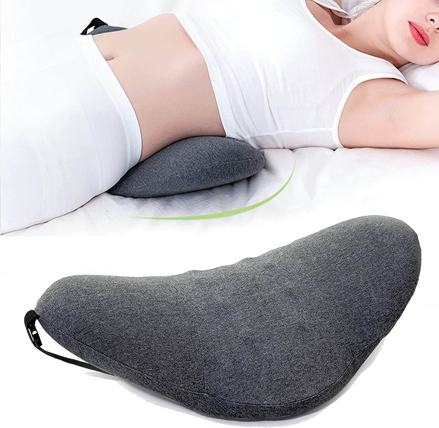 Lumbar Support Pillow for Back on Office Chair, Couch, Sofa, Car&Bed