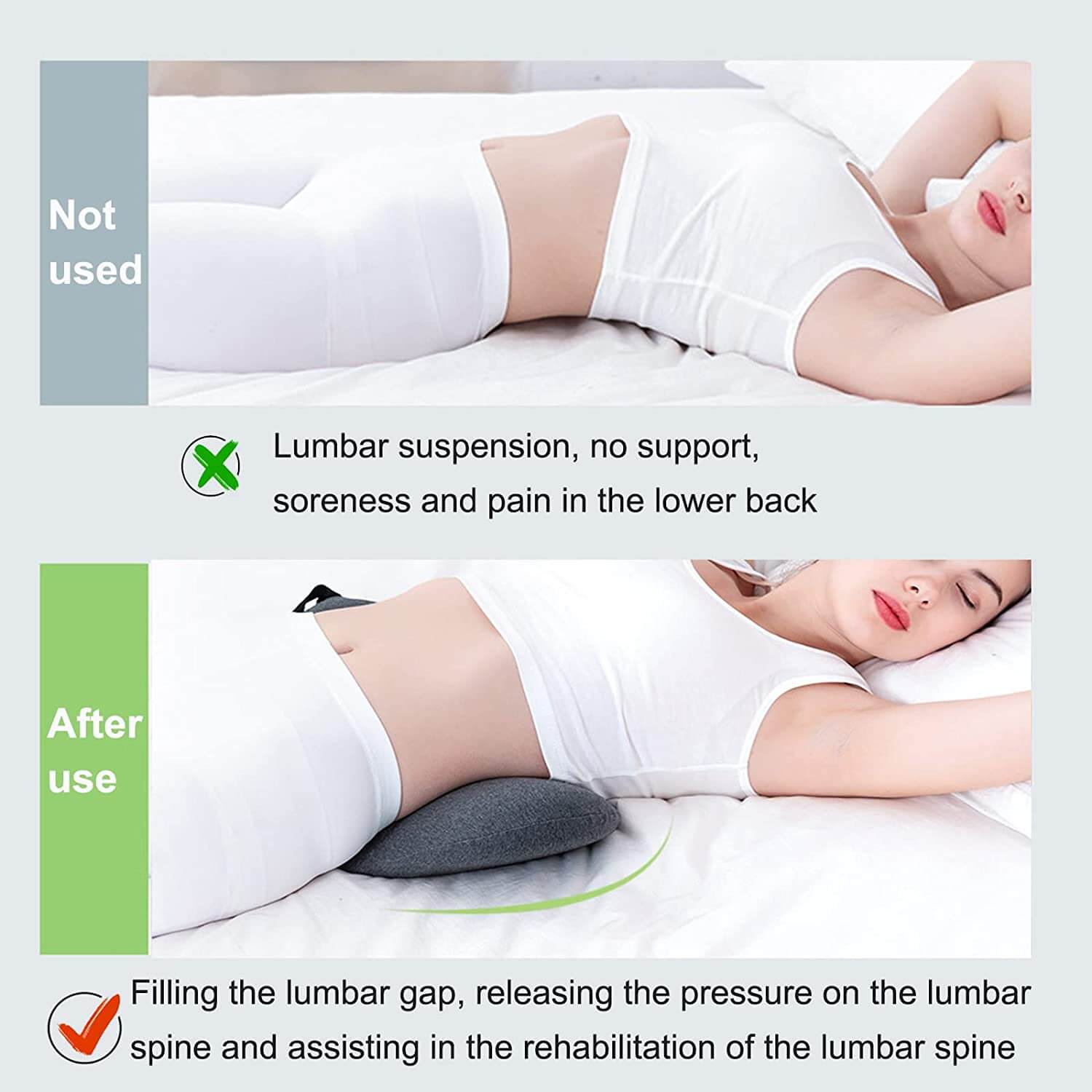 Lumbar Pillows for Low Back Pain Relief