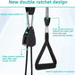 overdoor cervical traction device, neck traction device, double ratchet design